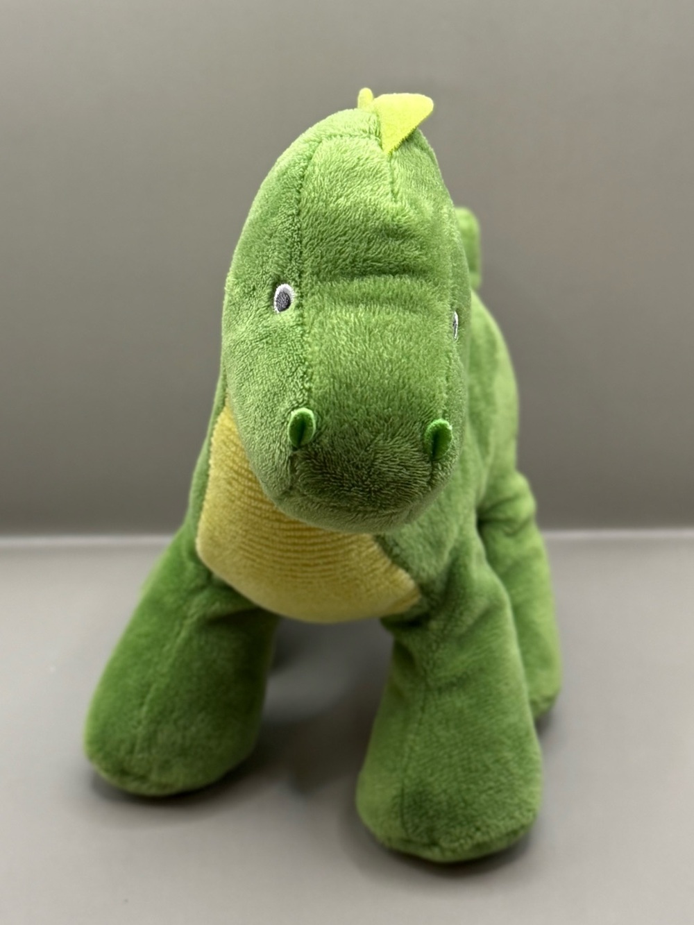 Carters Green Dinosaur Plush Stuffed Animal Baby Lovey